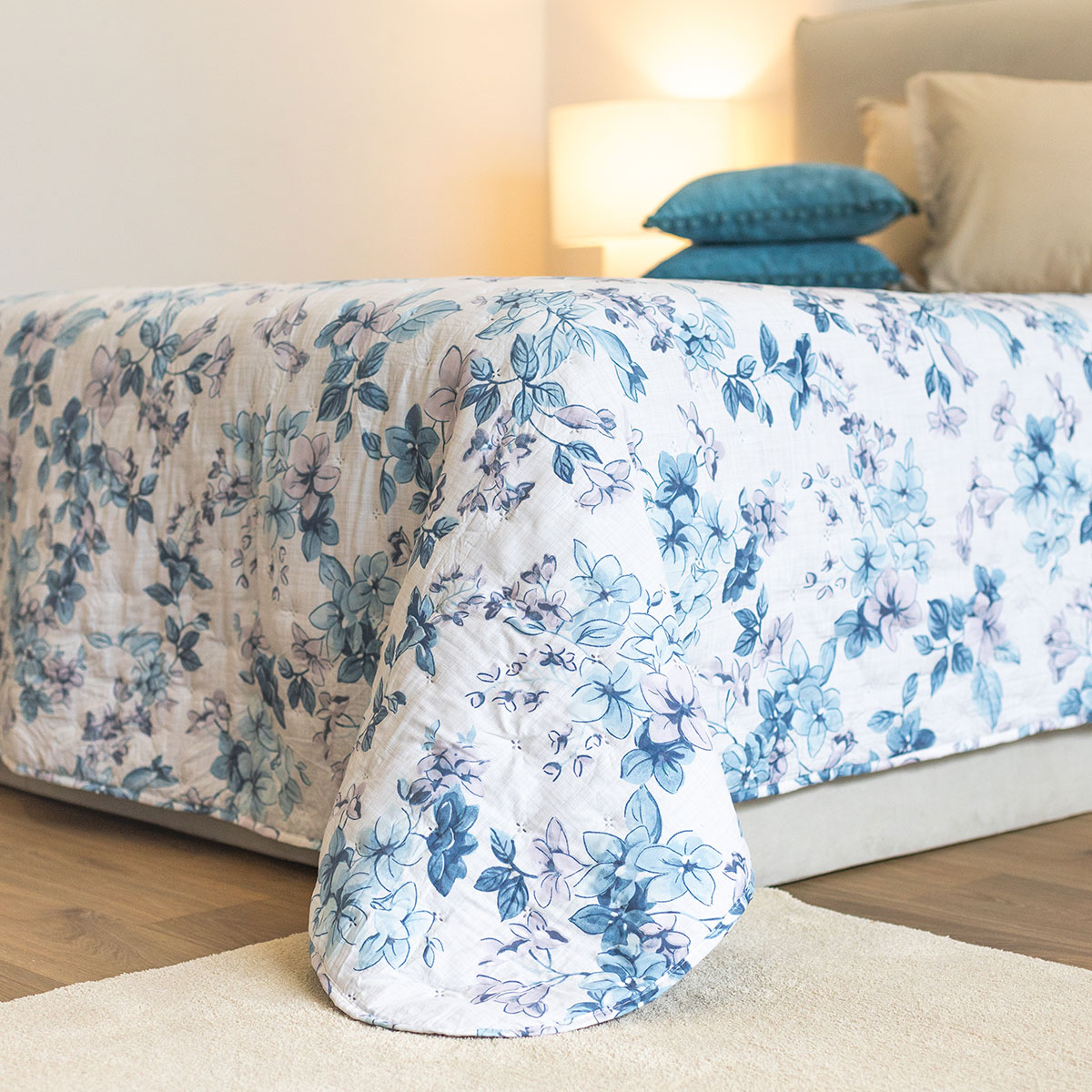 Edredón flores ALBA 250x270cm