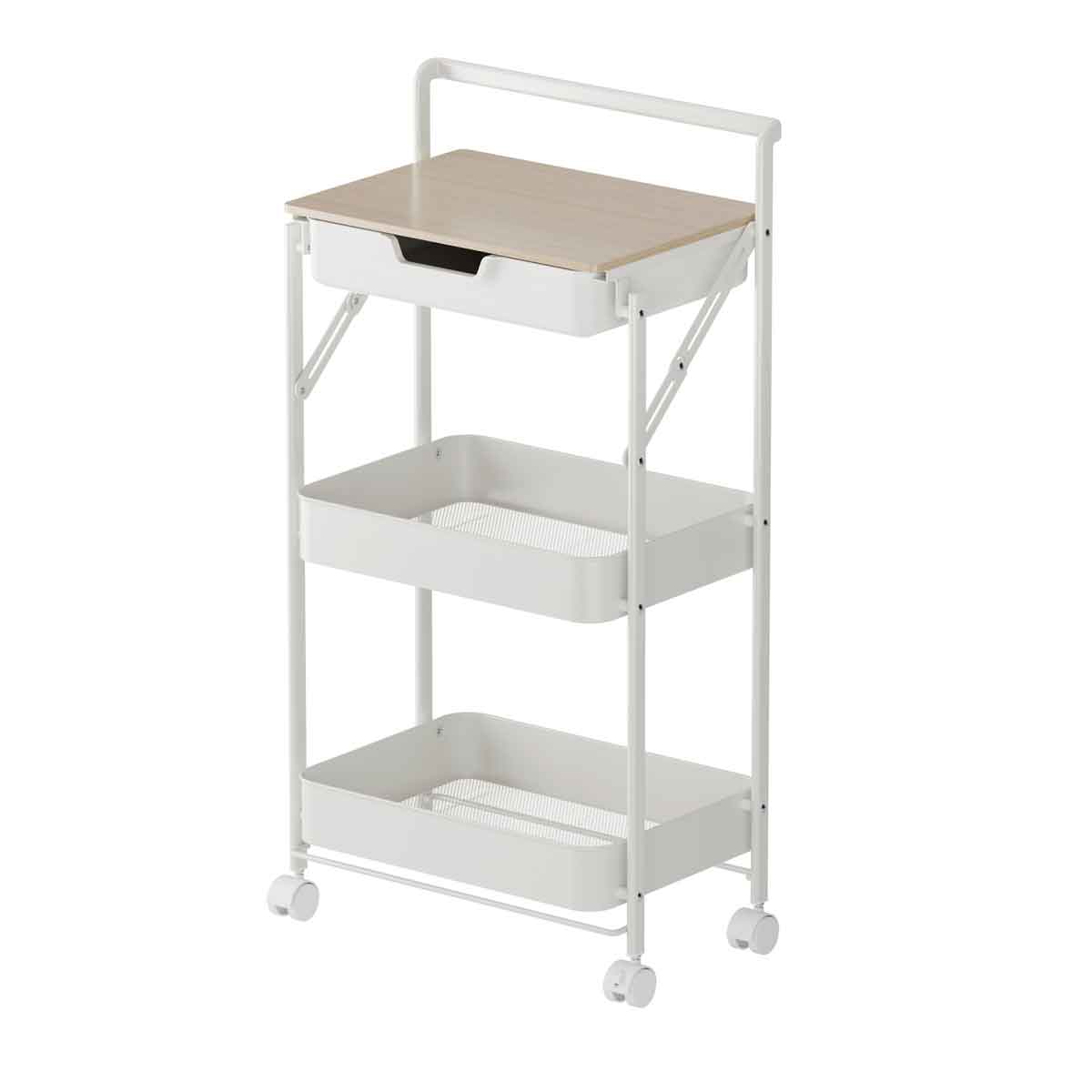 Carrito auxiliar blanco EDGE
