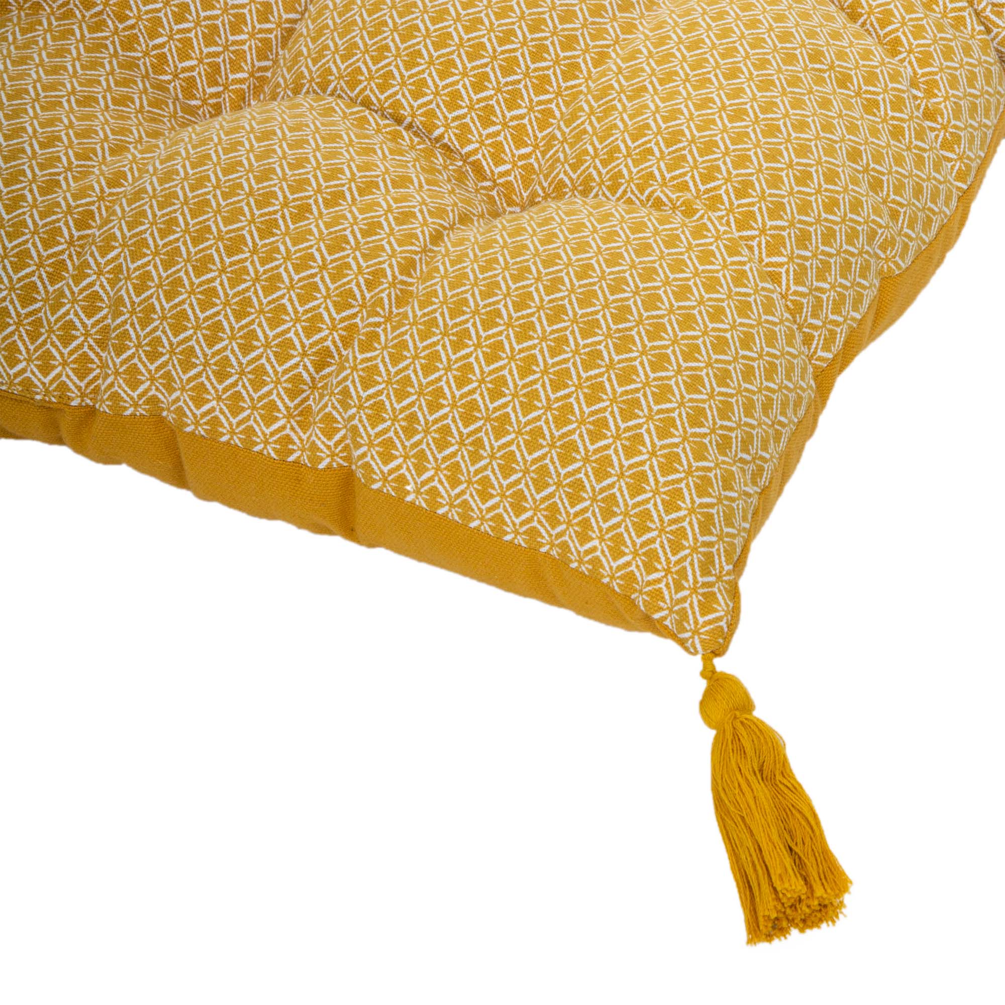 Coxim De Chão Otto Ocre 60x120cm