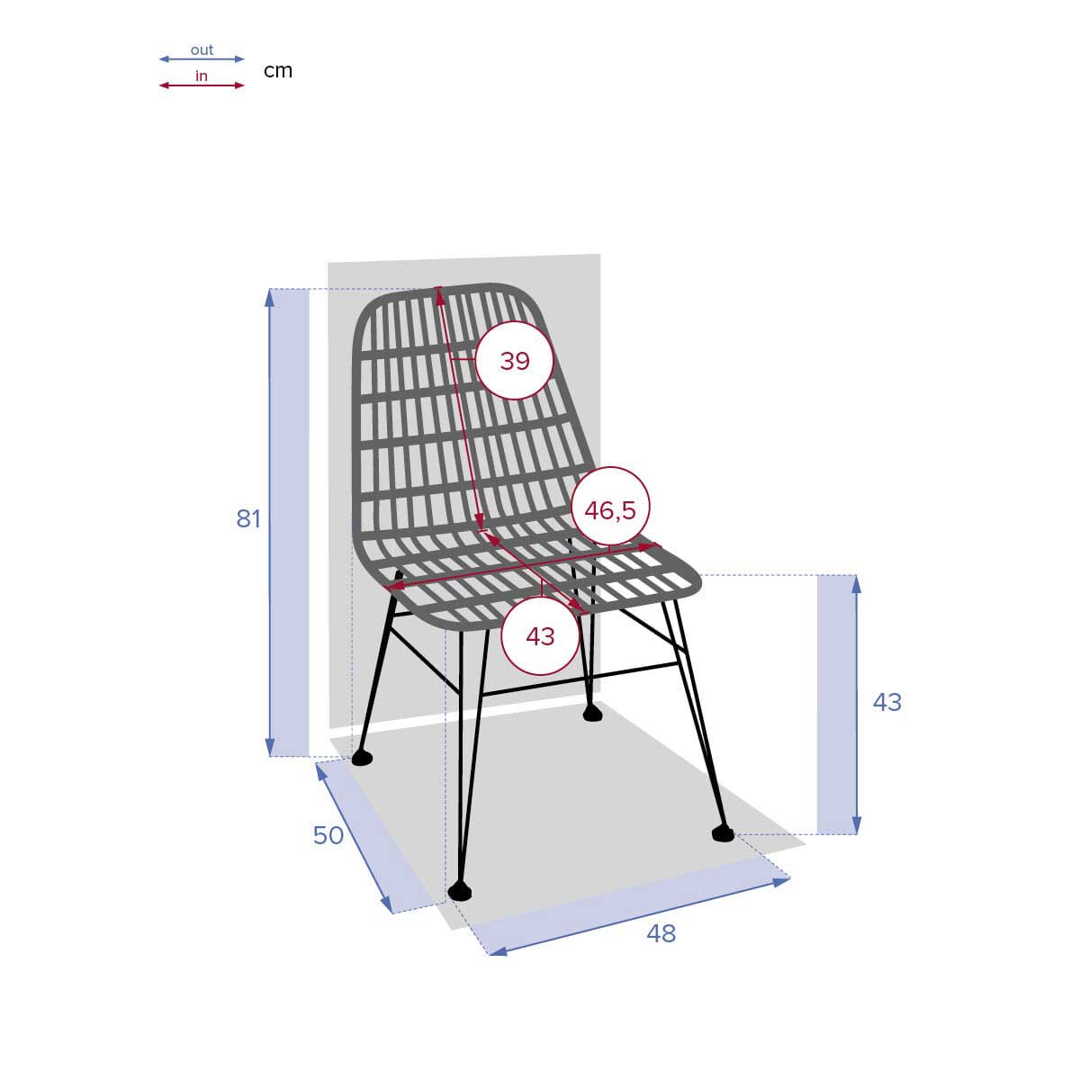 Cadeira Lambada Sesame Bege