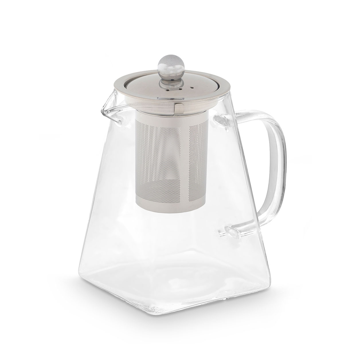 Tetera Transparente Con Filtro 80cl