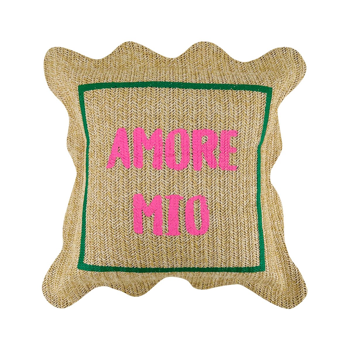 Coj&iacute;n COMINO verde 45x45cm