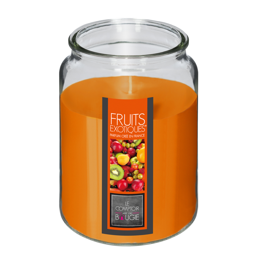 Vela Tarro C/Tapa Frutas Ex&oacute;ticas 510G