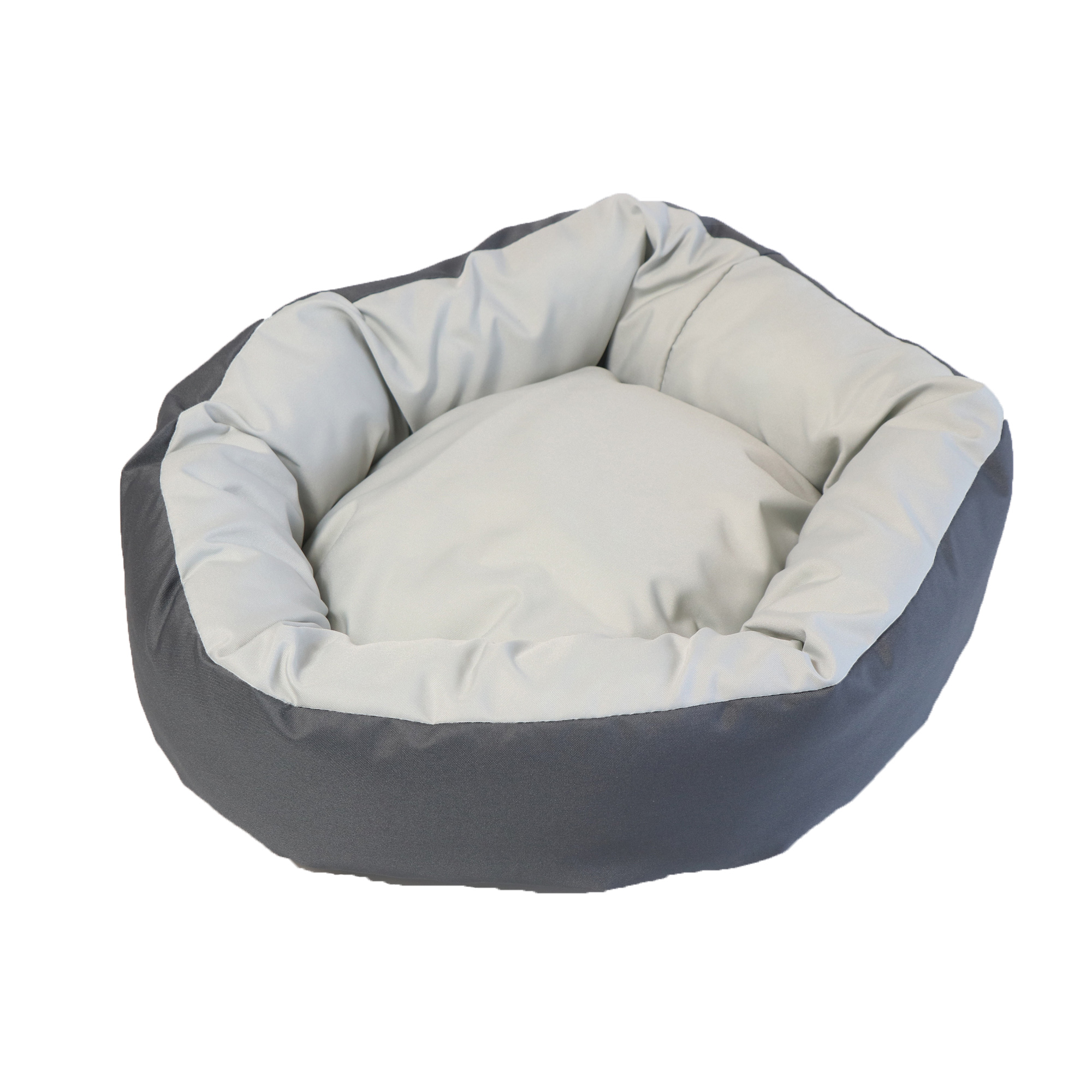 Cama Mascotas Red. Gris Talla M 60x60Cm