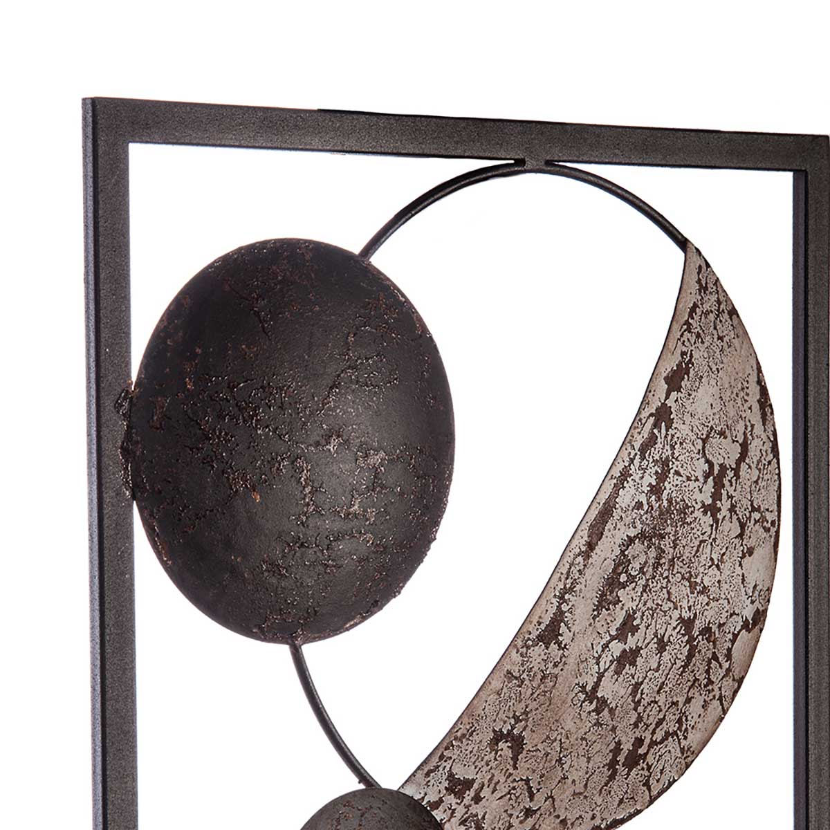 Cuadro Decorativo Metal Étnica 25x61Cm