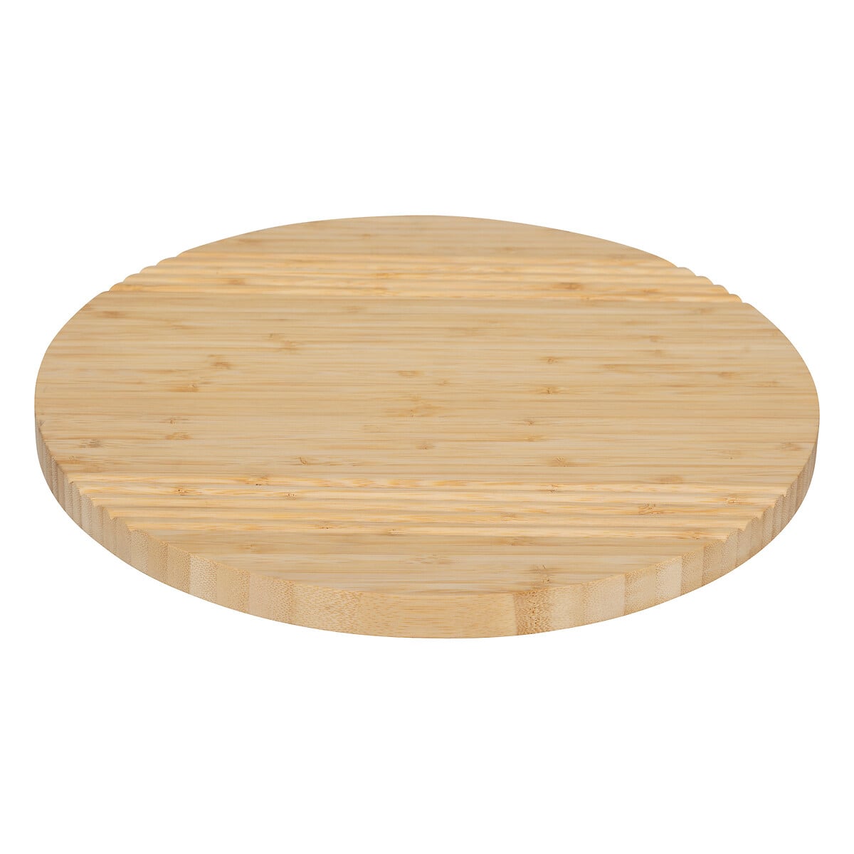 Tabla giratoria beige de bamb&uacute; 35cm