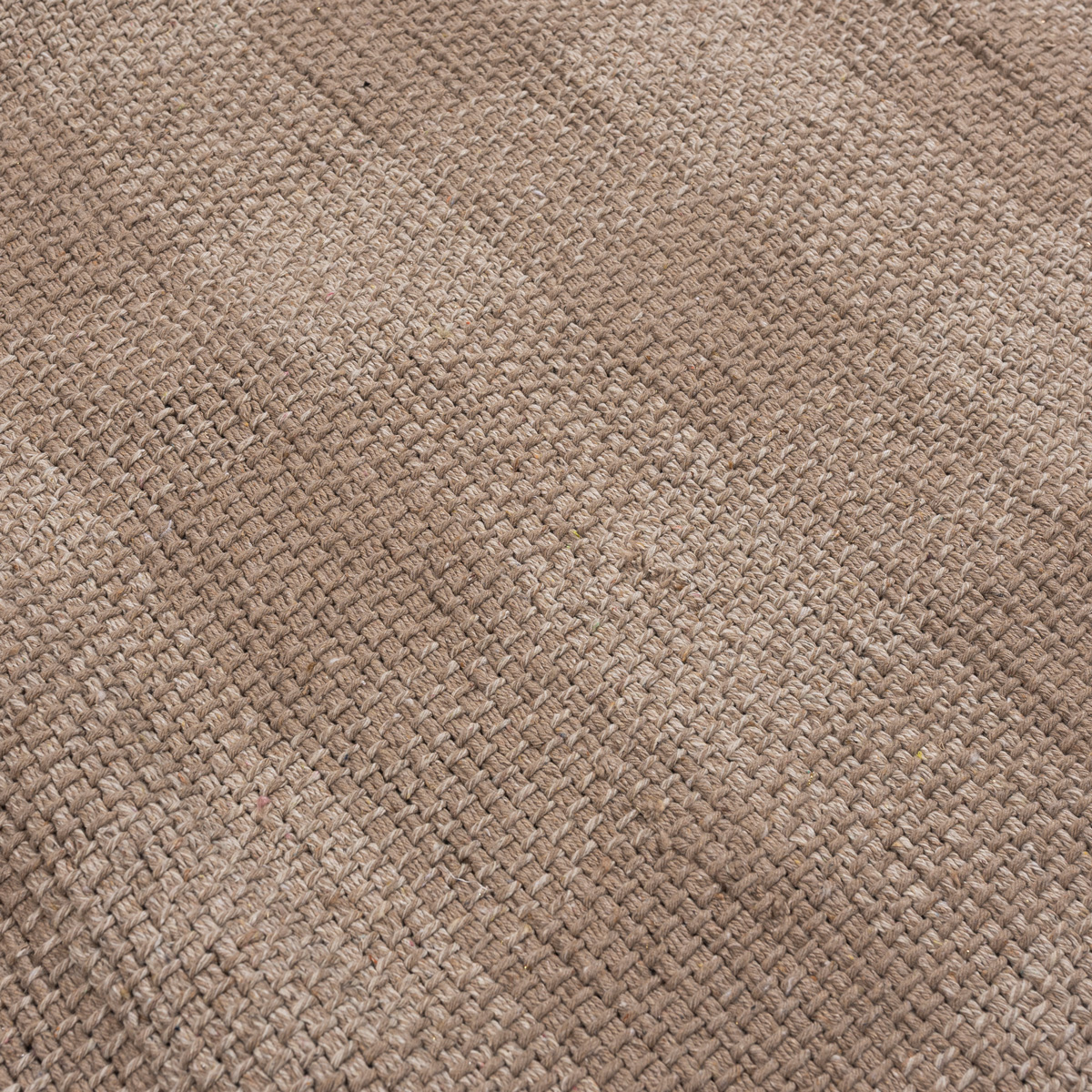 Alfombra LIOR de algod&oacute;n beige