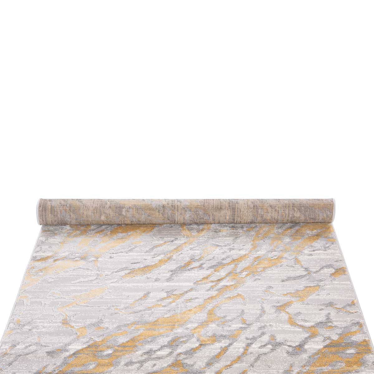 Alfombra Viqi Waves Amarilla 80x150cm