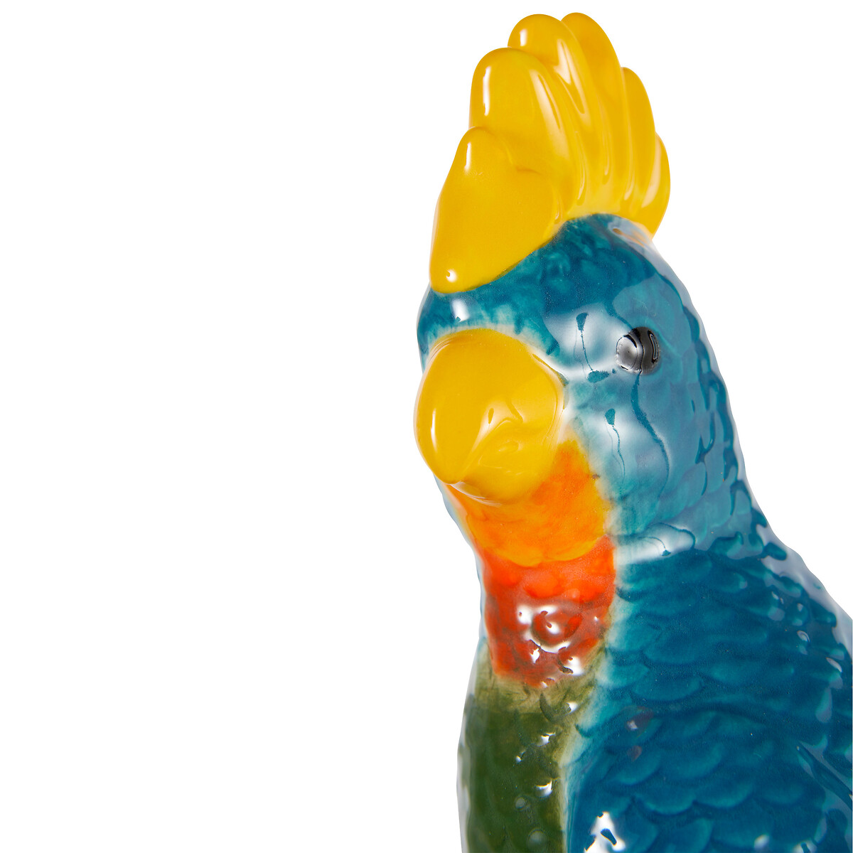 Figura p&aacute;jaro YUCATAN de cer&aacute;mica 25cm