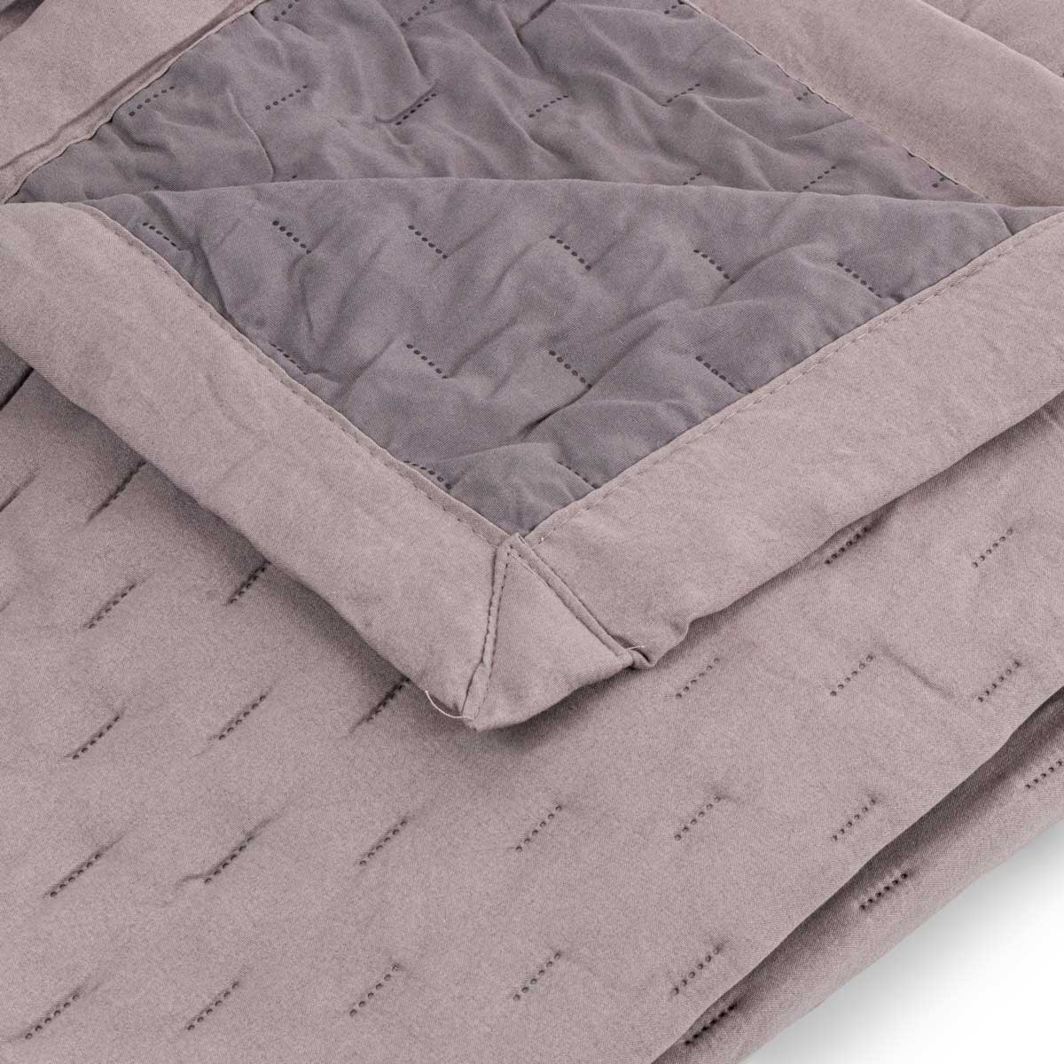 Edredón STOCKHOLM gris oscuro 220x240cm