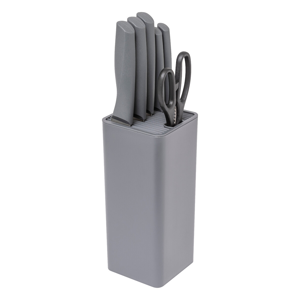 Set de cuchillos y tijeras con soporte N&Eacute;O