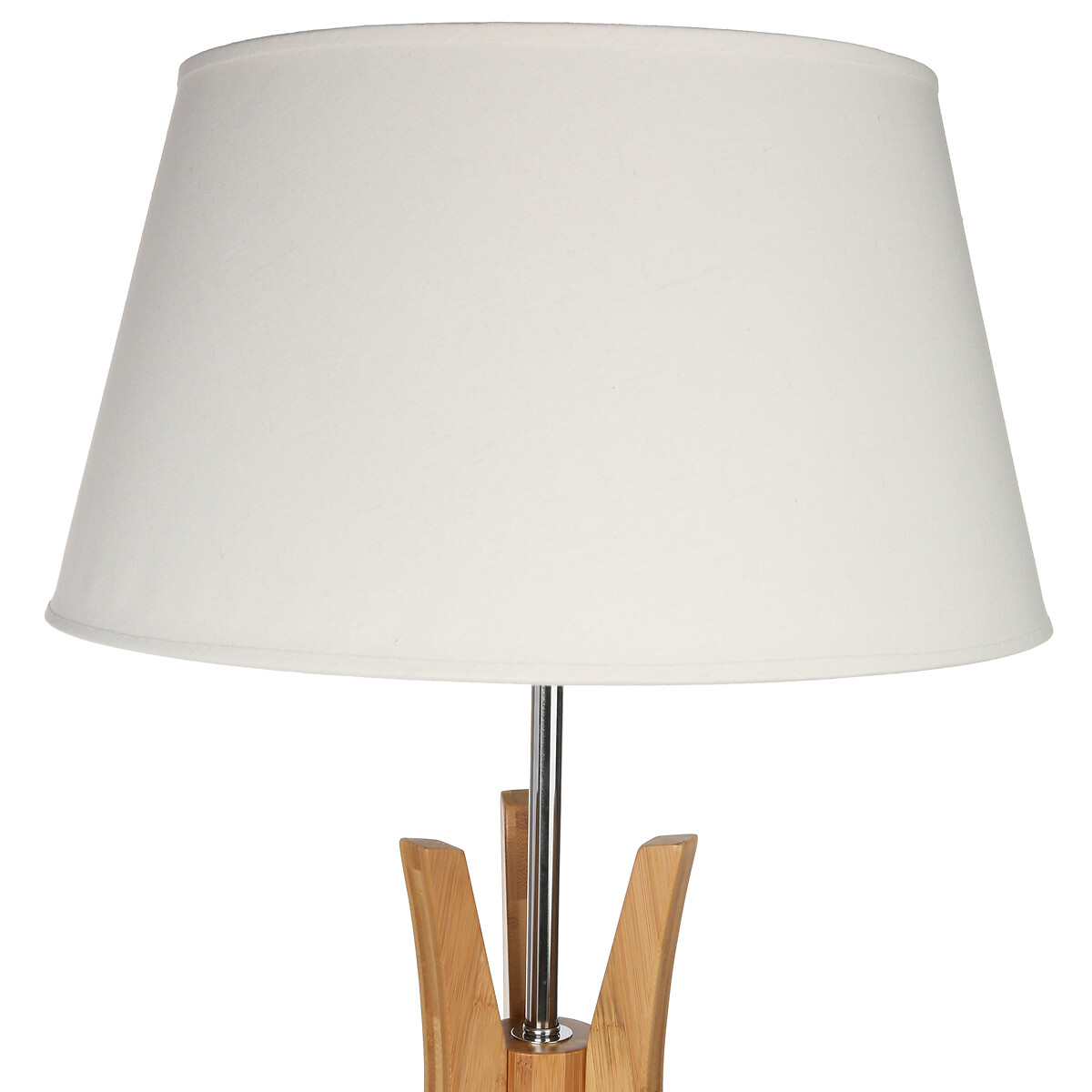 L&aacute;mpara De Pie Kalo Beige De Bamb&uacute; 156Cm