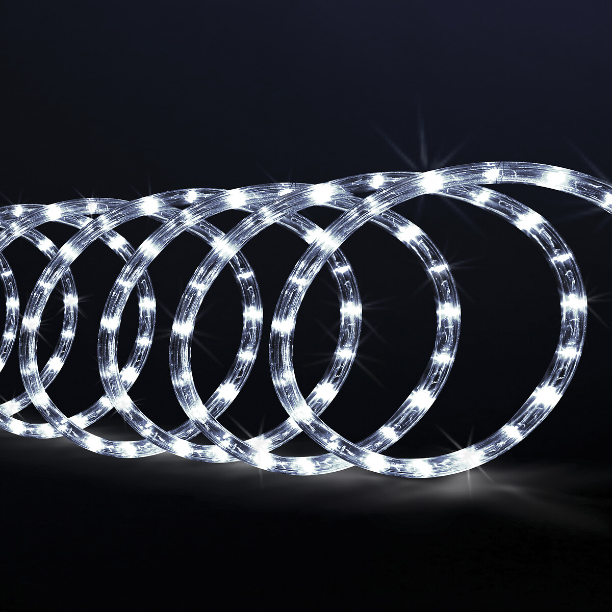 Mangueira Luminosa De Natal Branco Frio 108 LEDs 6m