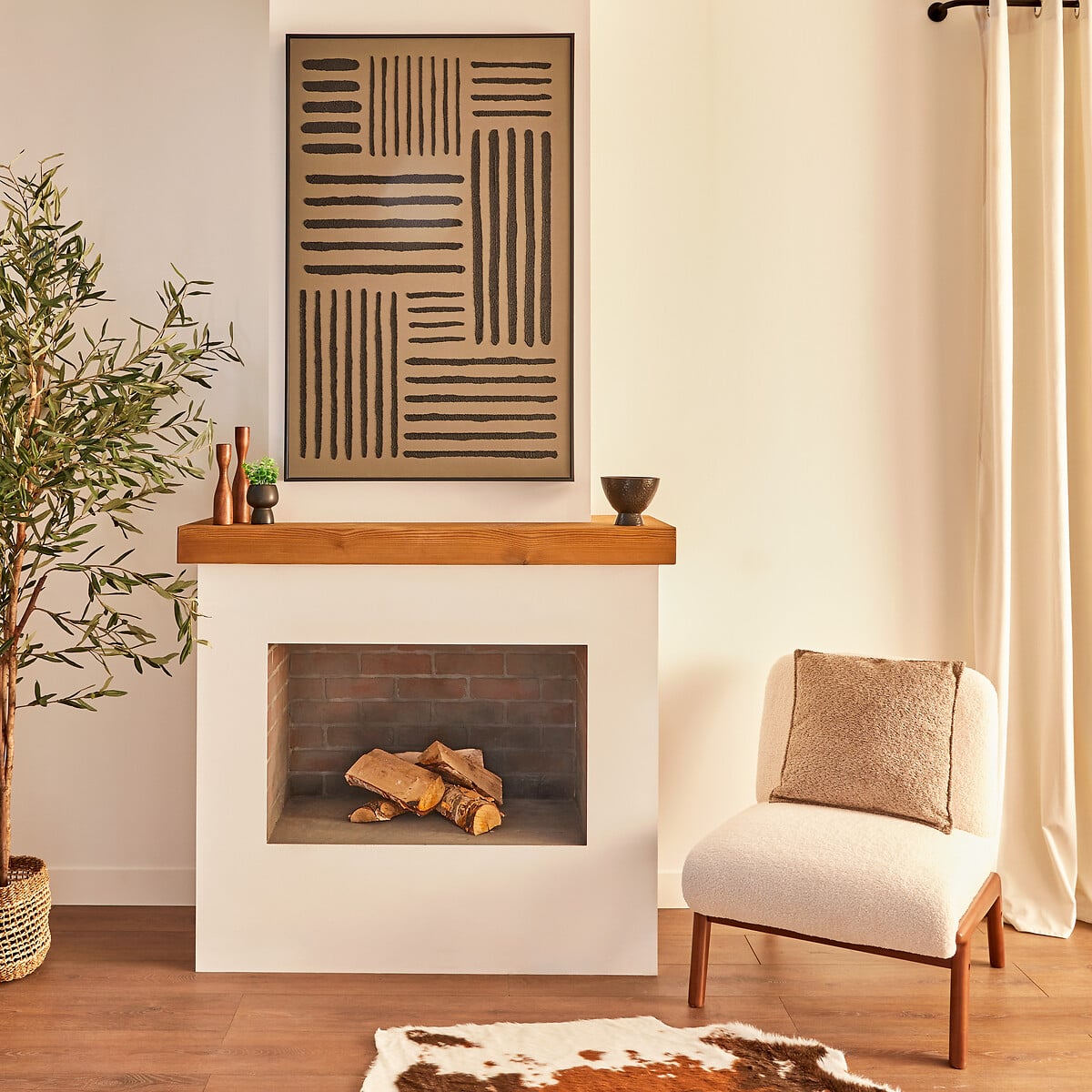 Cuadro decorativo ROSHAN 116 x 75 cm