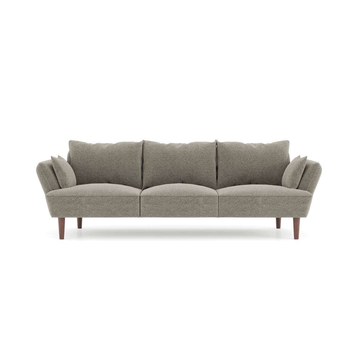 Sofá Bruges Gris 225x99x82Cm