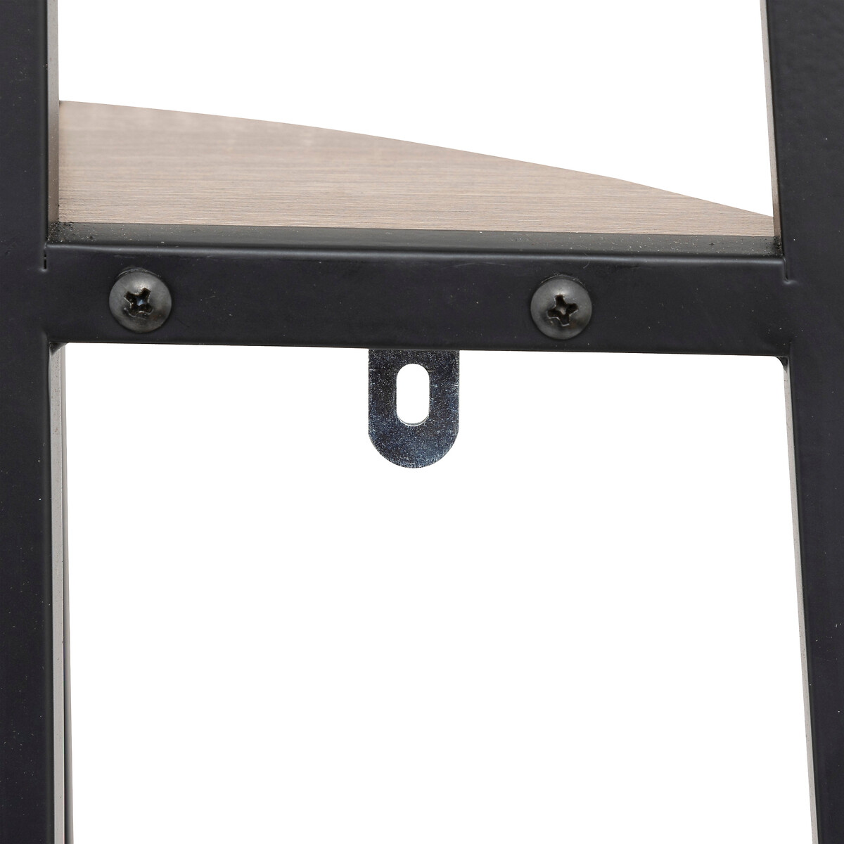 Estanteria esquinera de mdf y metal ALIAJ