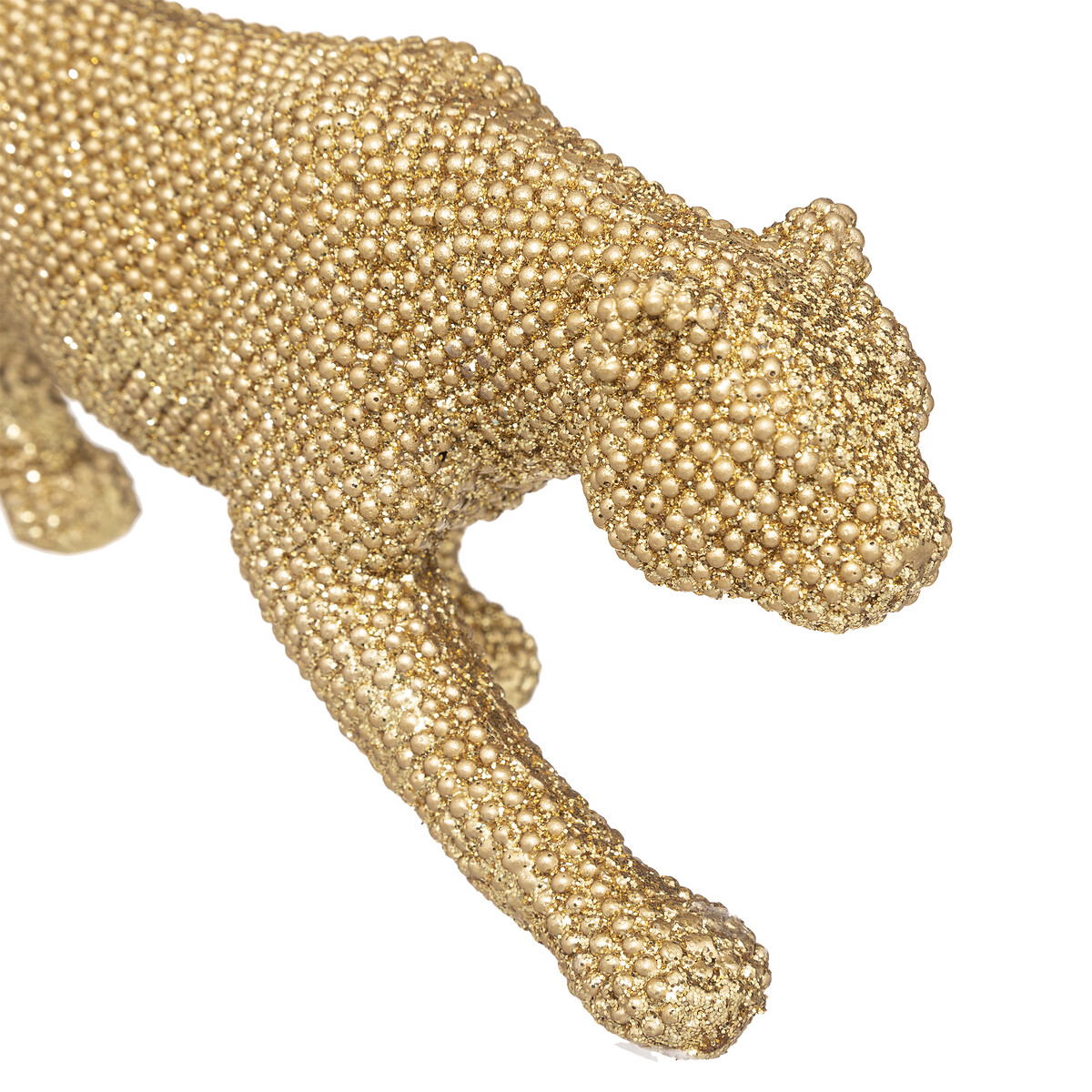 Figura leopardo ARTIFICE dorado 29cm