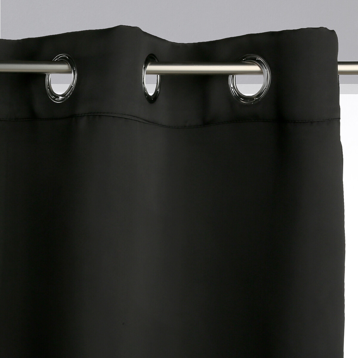 Cortina Opaca Negra 140x260Cm