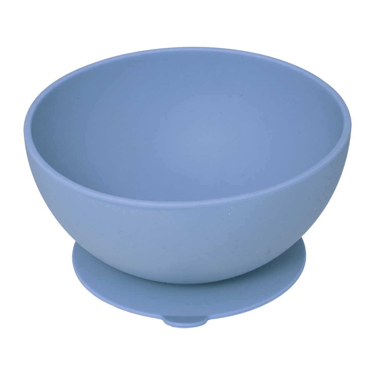 Set 4 Piezas Vajilla Infantil Azul De Silicona