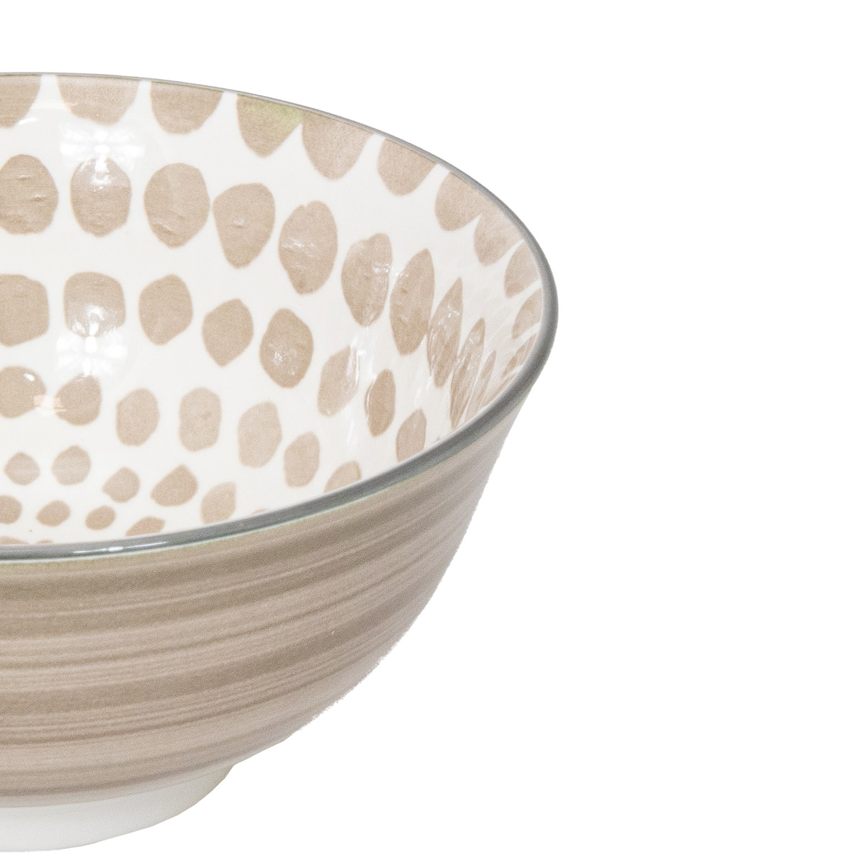 Bowl Alive De Cer&aacute;mica Gris 12Cm