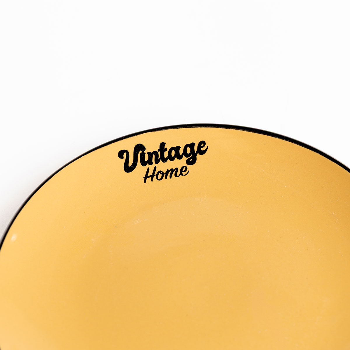 Plato de Postre BE VINTAGE Amarillo 19cm