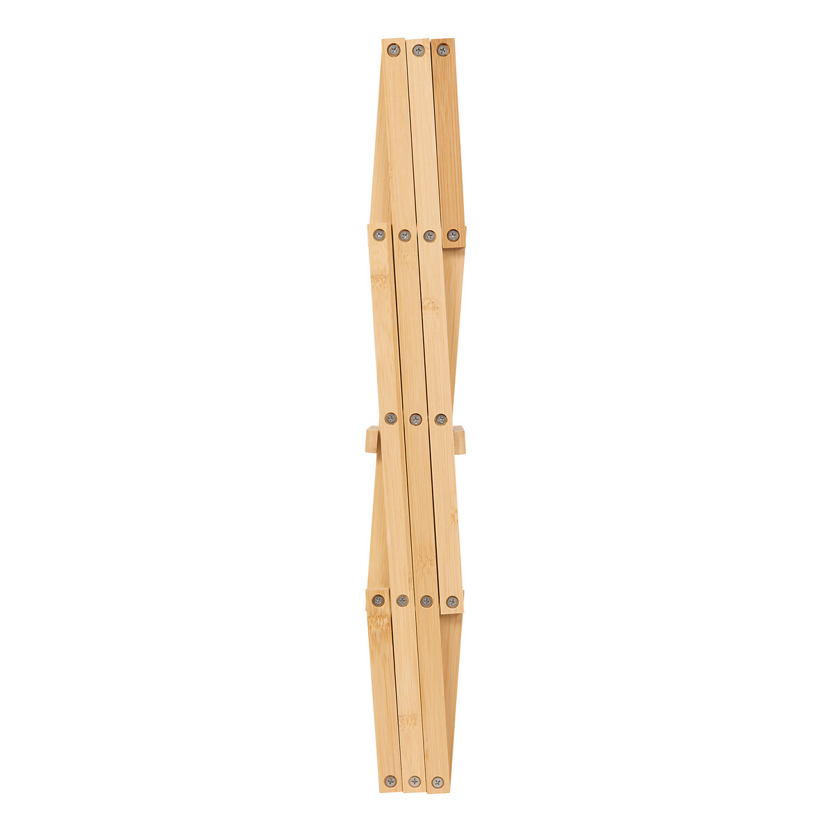 Botellero plegable para 10 botellas beige