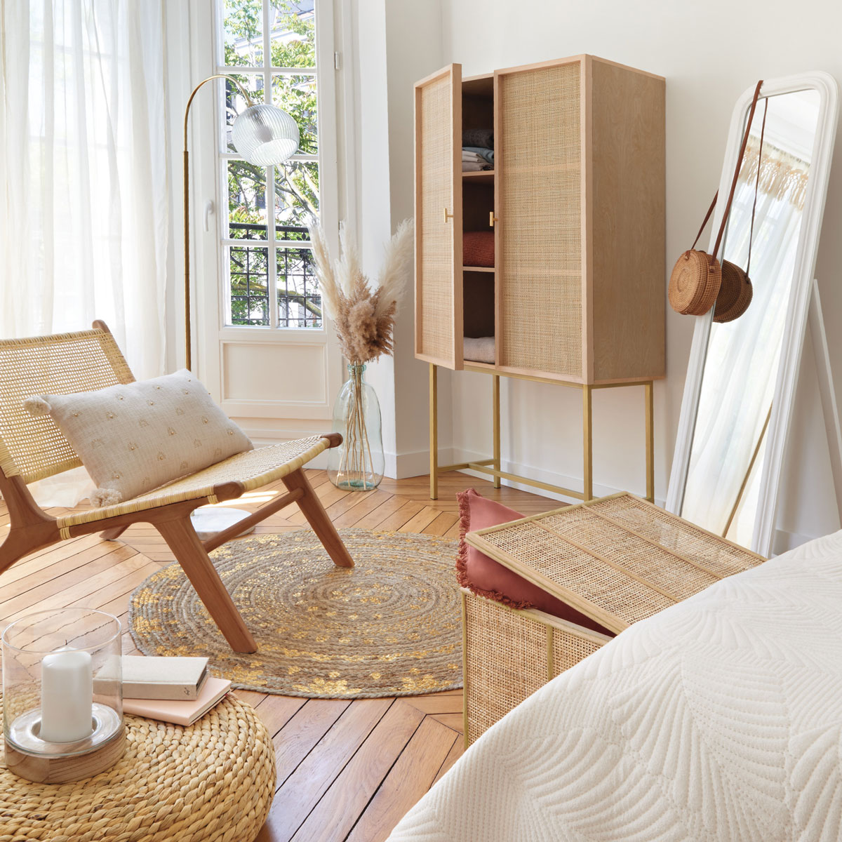 Sillón Timor Poesie De Ratán 65x80x71Cm