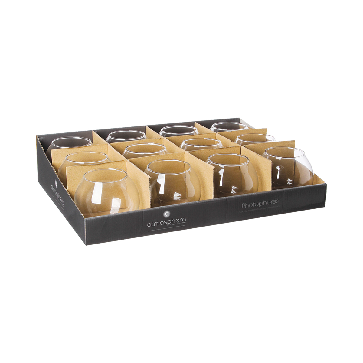 Pecera De Vidrio Redonda 10Cm