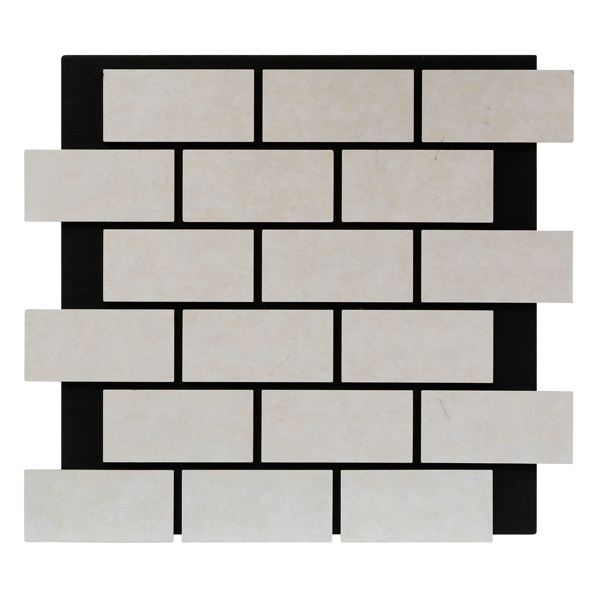 Panel decorativo efecto ladrillo CLINT beige 61x69