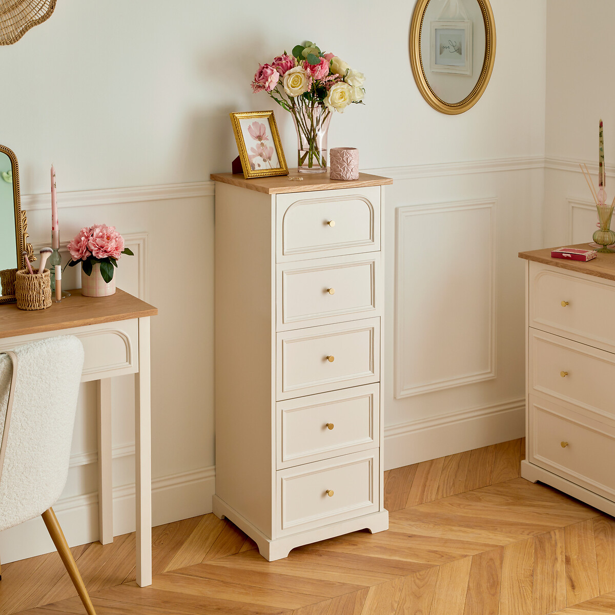 Mueble auxiliar MOHEA beige 113x45