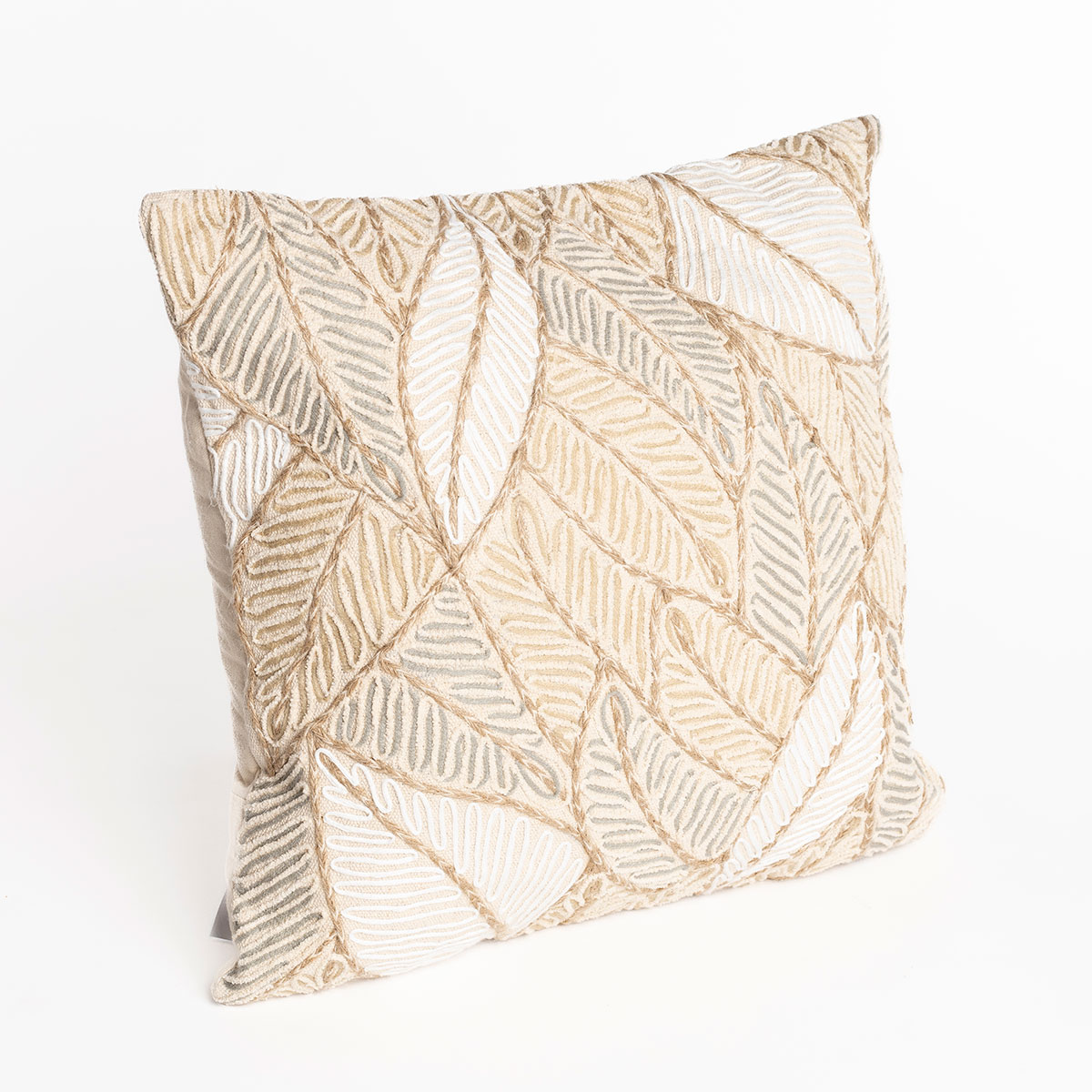 Coj&iacute;n OAXACA con hojas 45x45cm