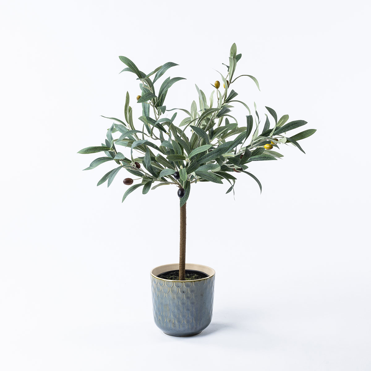 Maceta De Cerámica Texturada 13.5cm