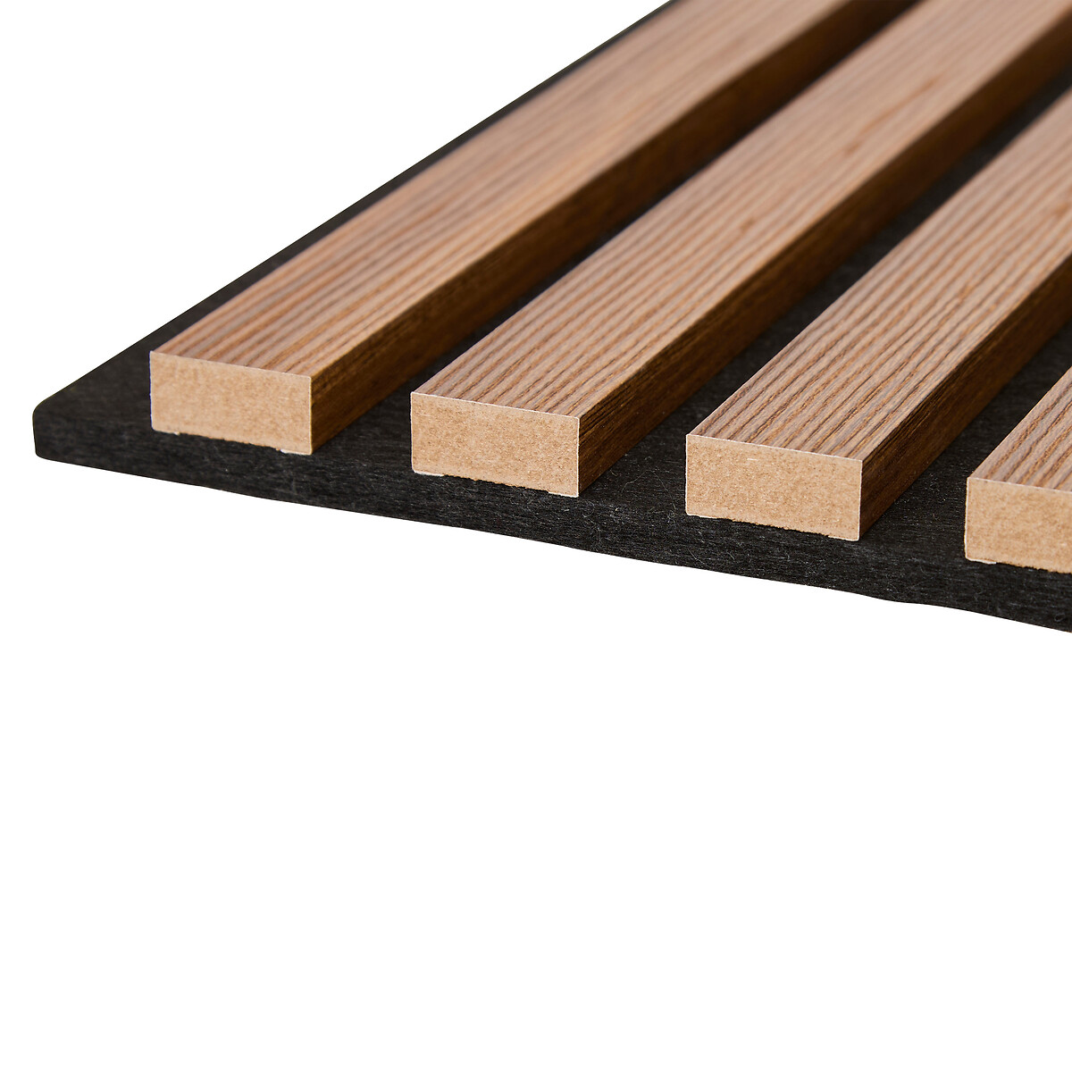 Juego 3 paneles decorativos COLVA marr&oacute;n mdf 30x30