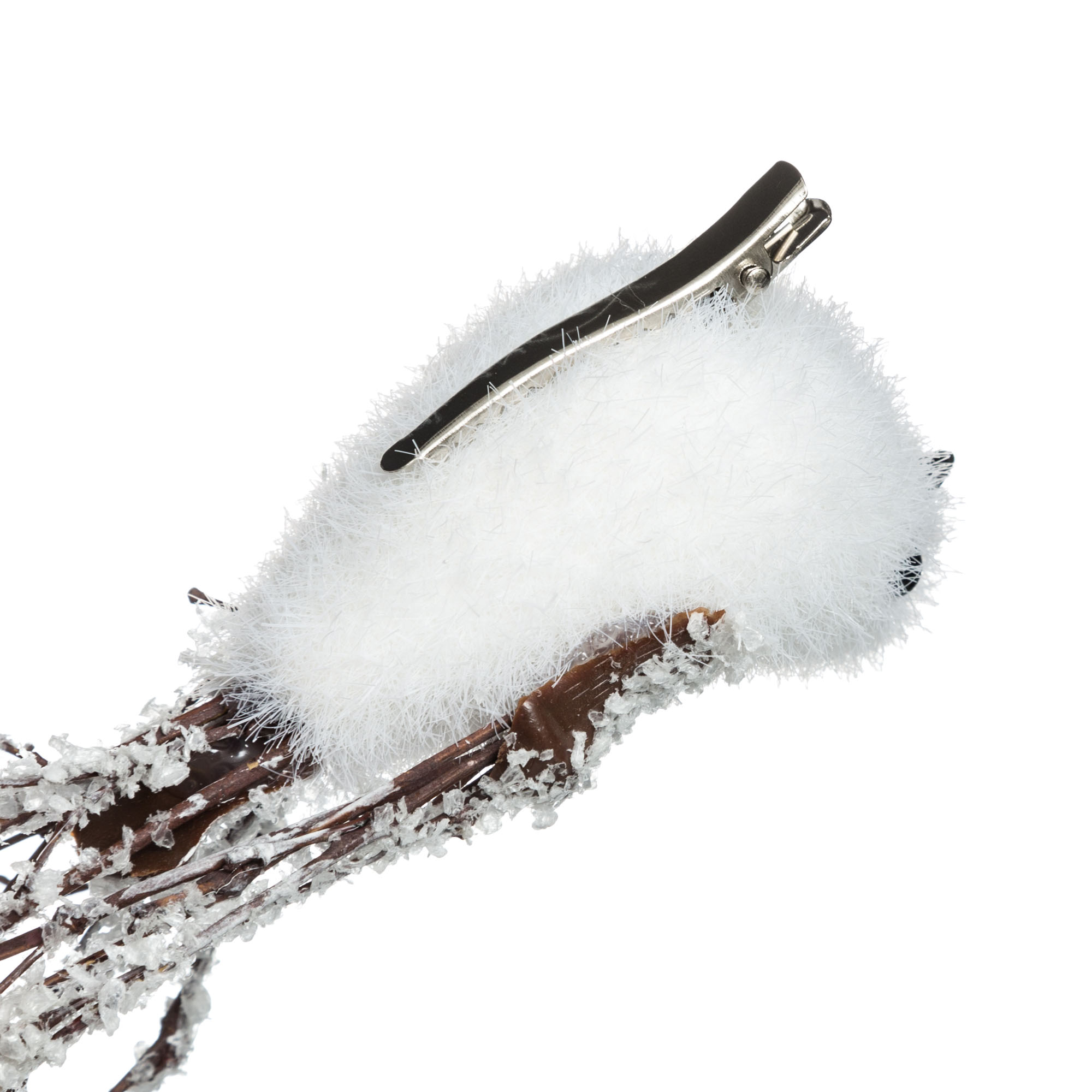 Set 3 Pájaros Blancos Con Pinza