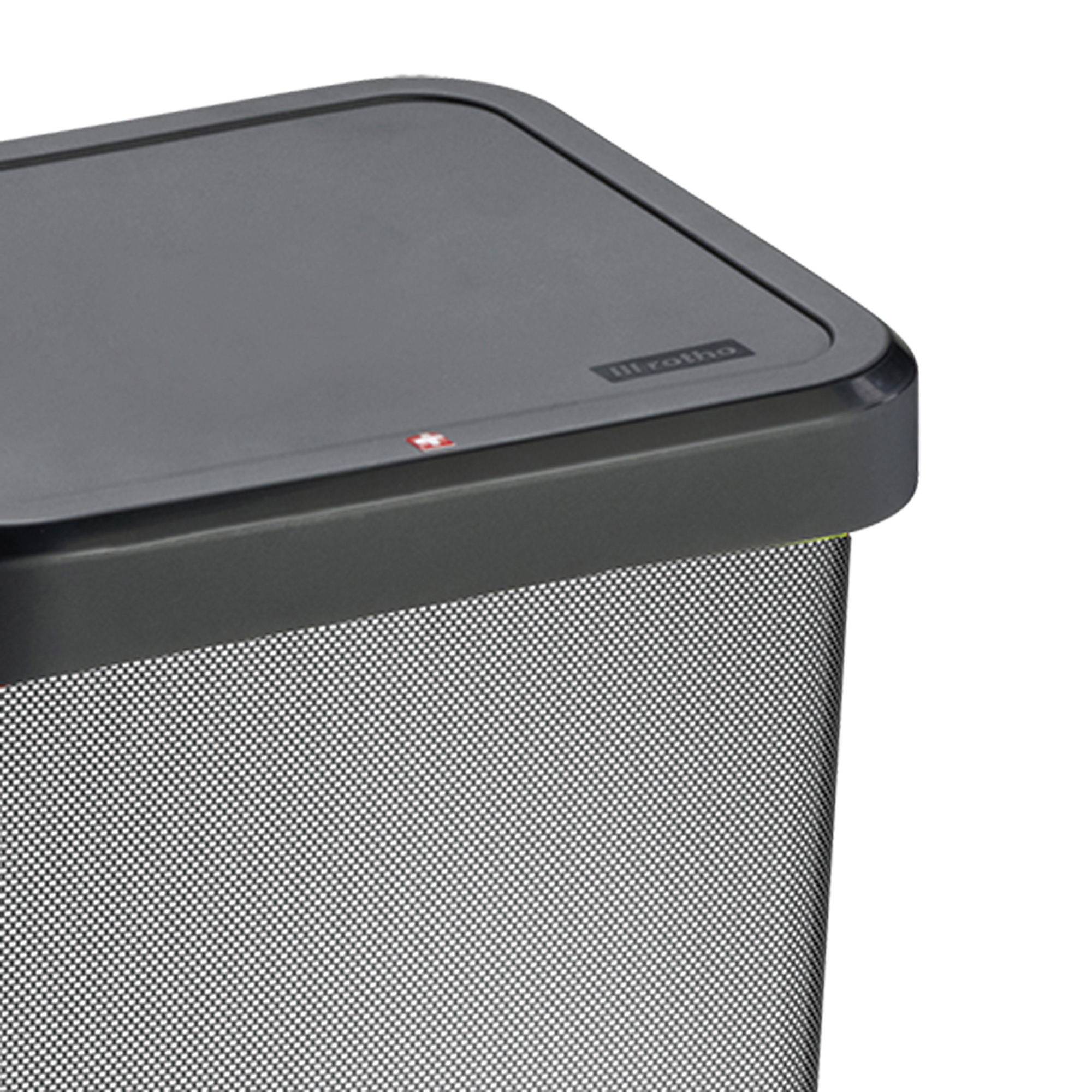 Cubo De Basura Con Pedal 20L Carbono