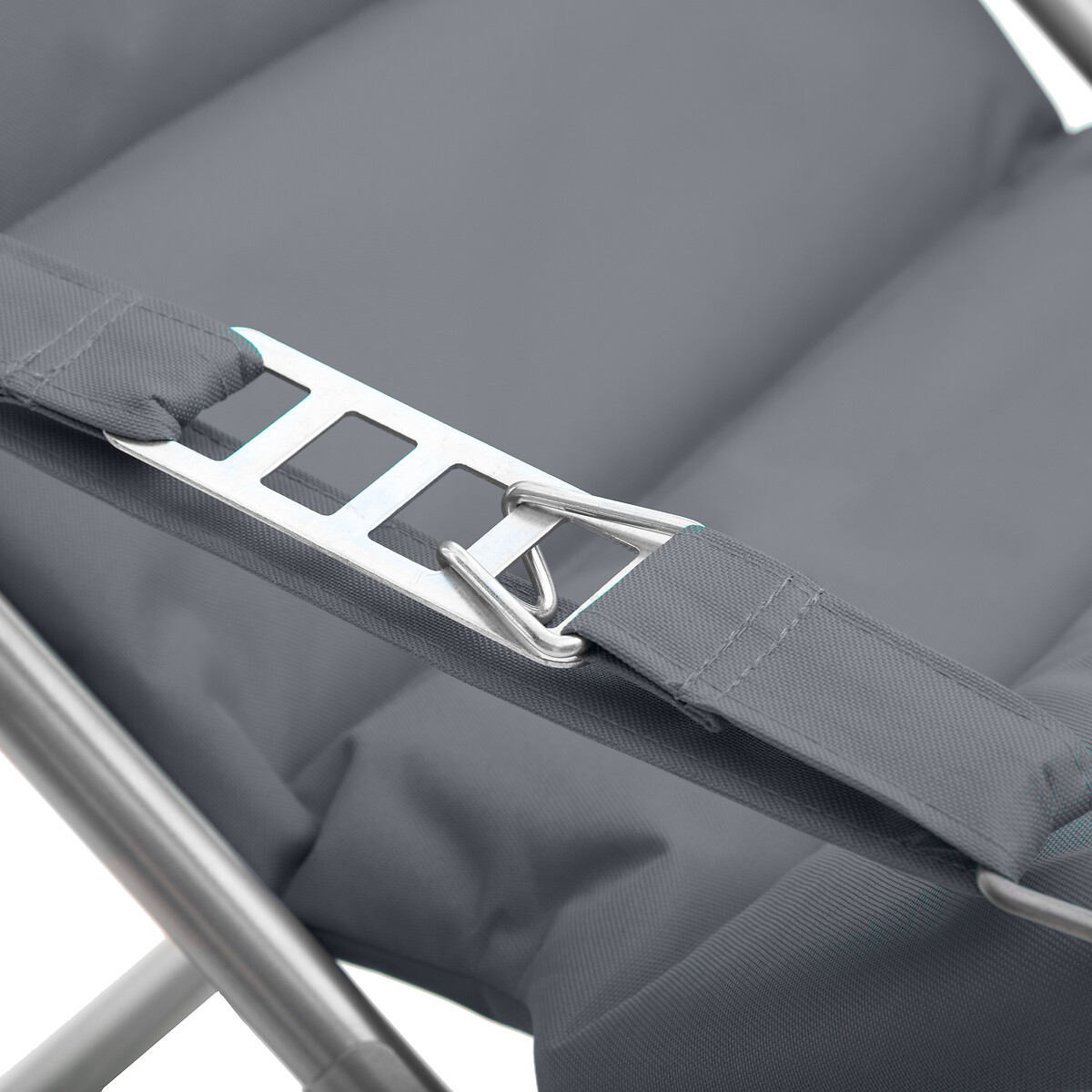 Silla relax MILOS gris ardosia