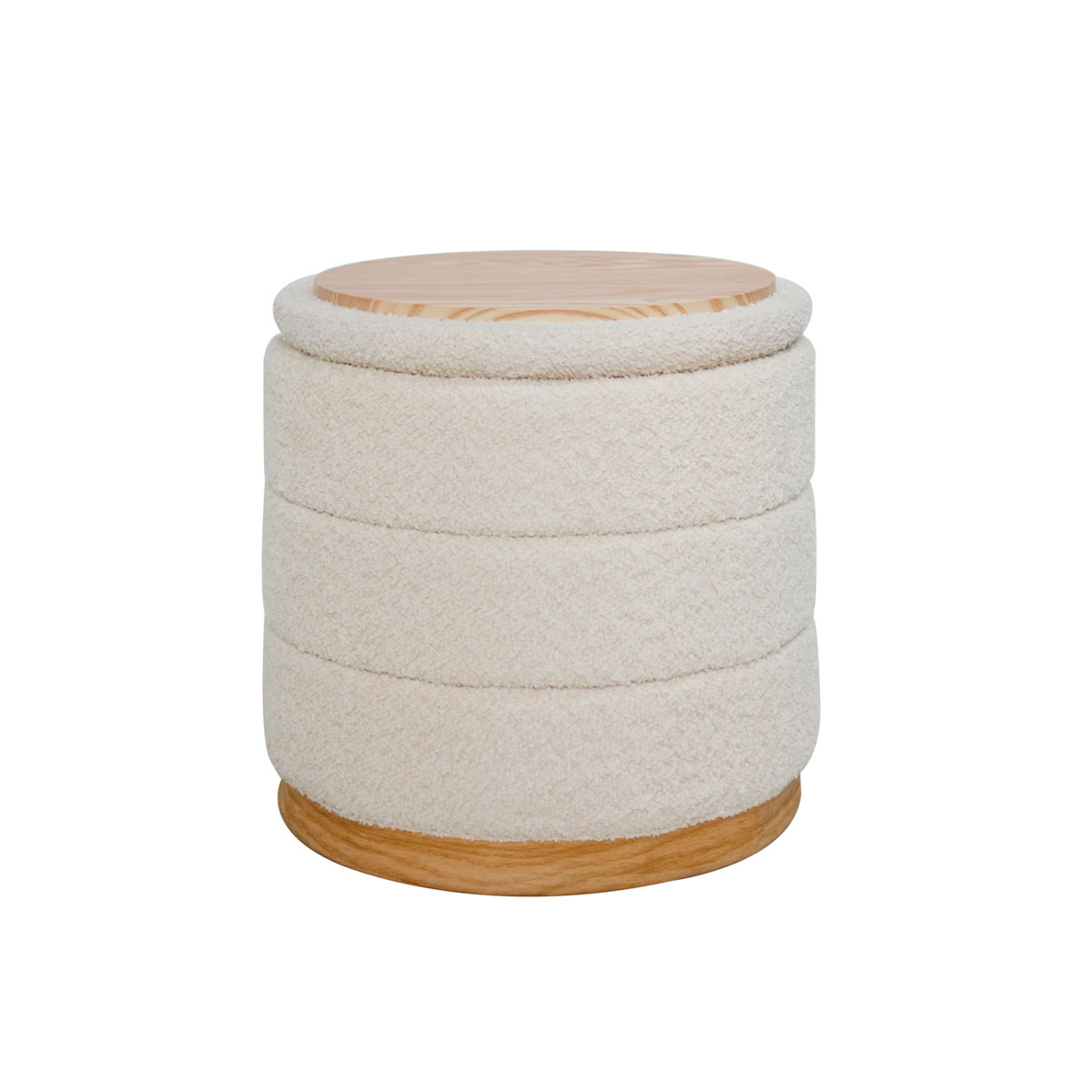 Puf/mesa BATH beige 37x39cm