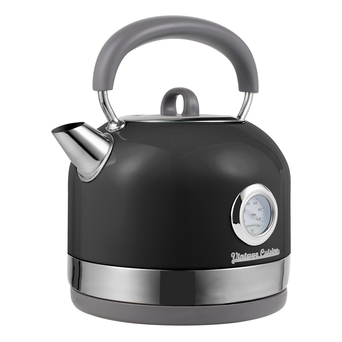 Chaleira El&eacute;trica Vintage Cuisine Preta 2200W