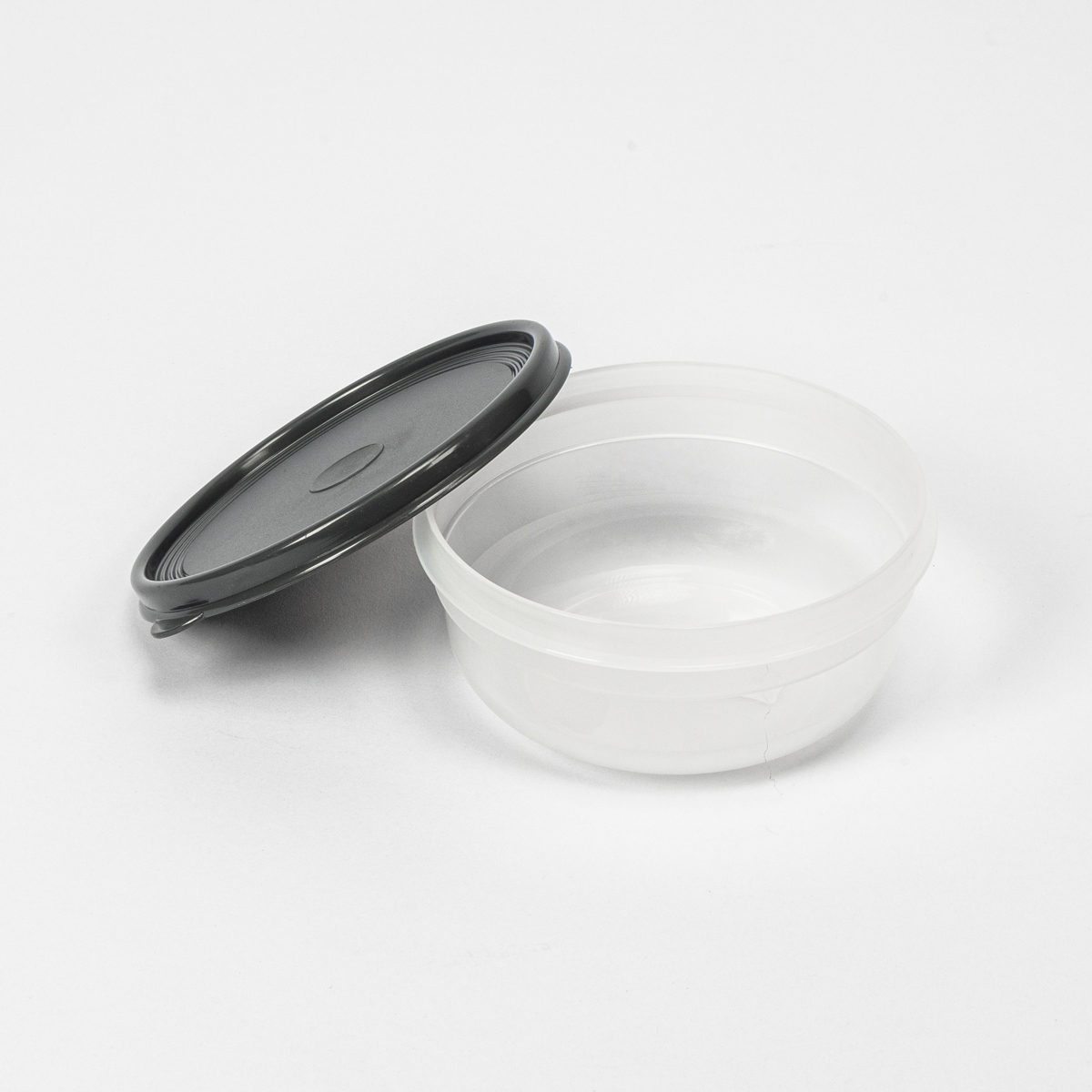 Recipiente Plast. Red. Tapa Gris 0.8L