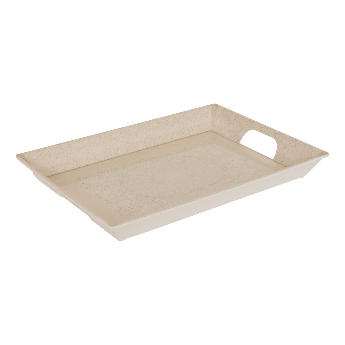 Bandeja rectangular SOLENE beige
