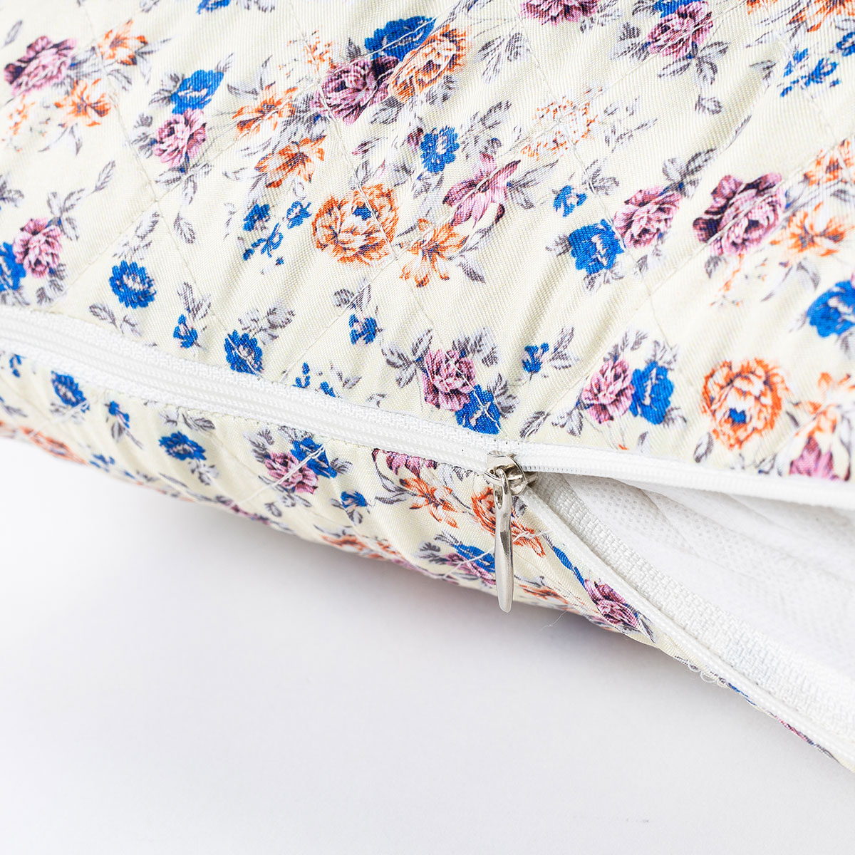 Almohada Floral Rosa Pastel 30x50cm