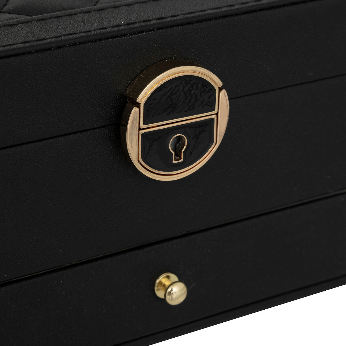 Joyero negro de mdf 