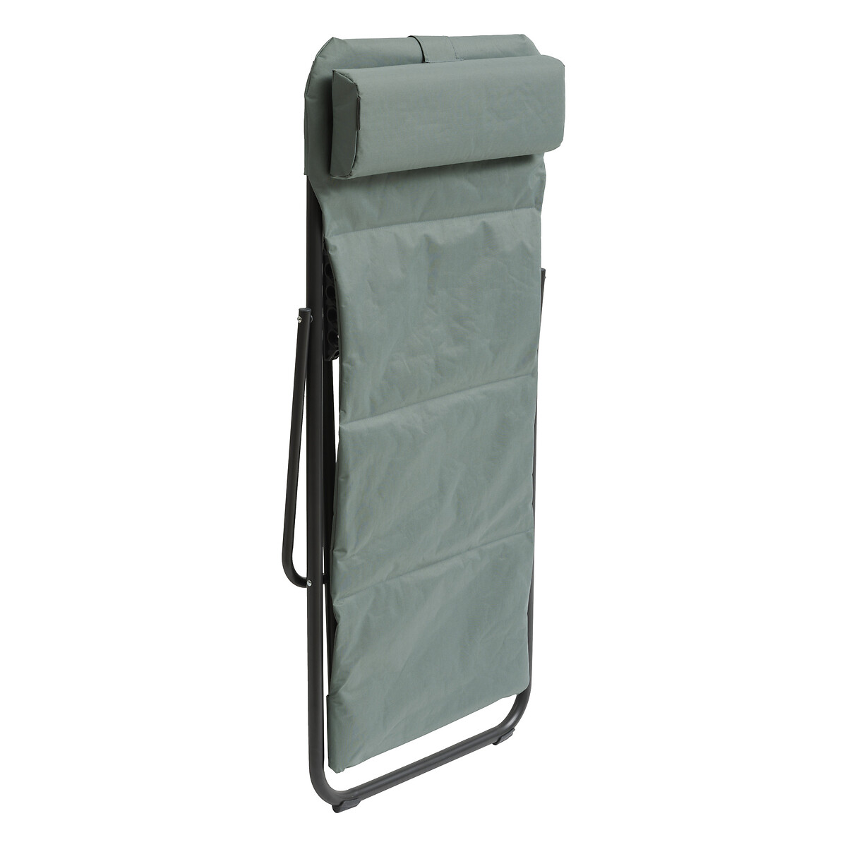 Silla relax JUBBA verde jade y gris grafito