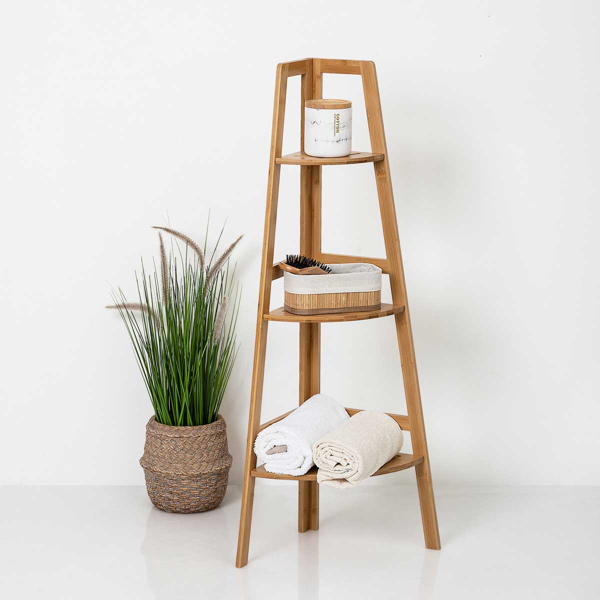 Estantería De Esquina C/3 Baldas Sicela