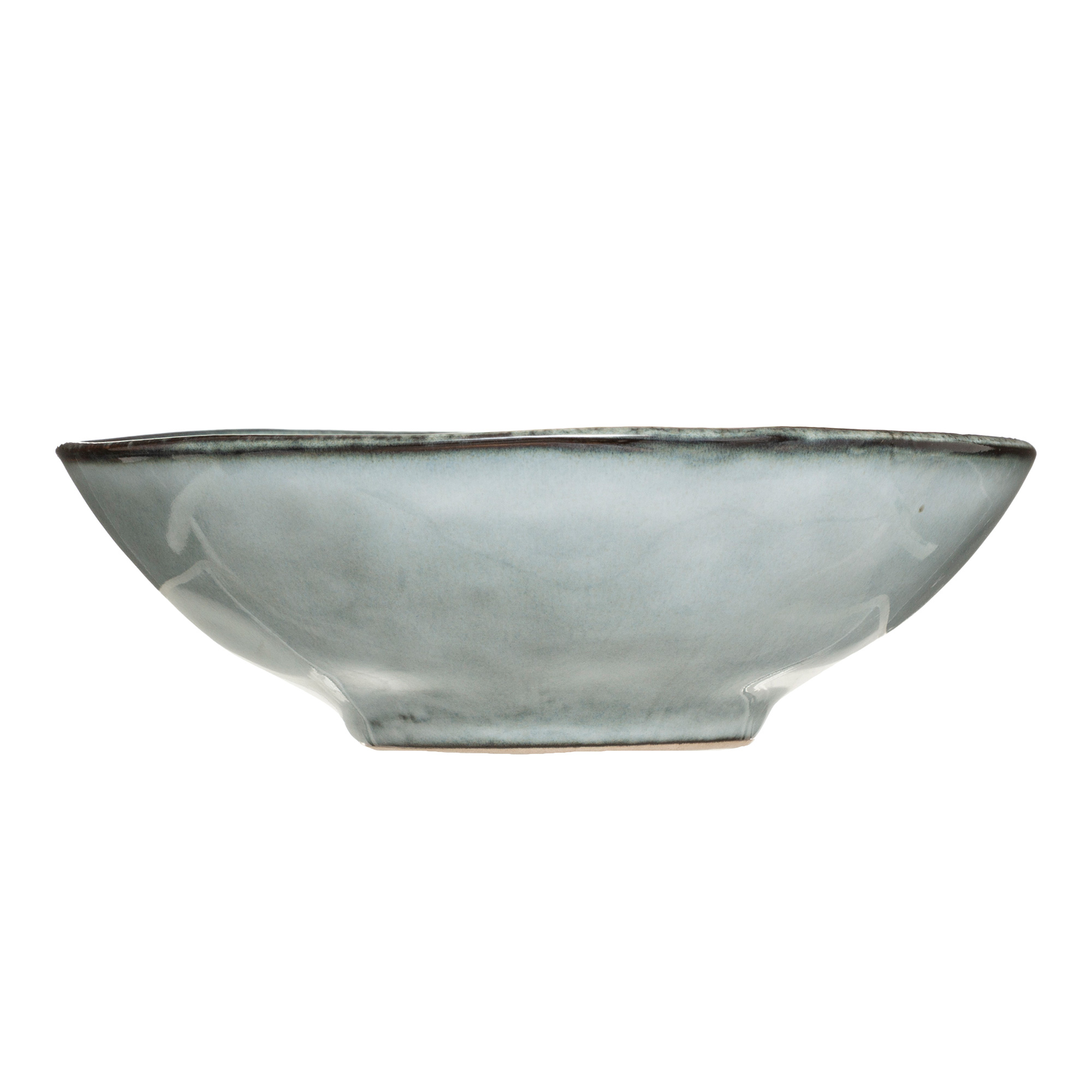 Cuenco De Gres Flower Azul 15Cm