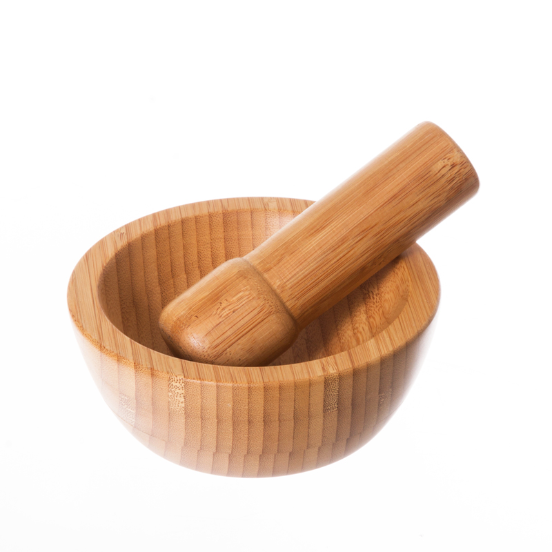 Almofariz em Bambu