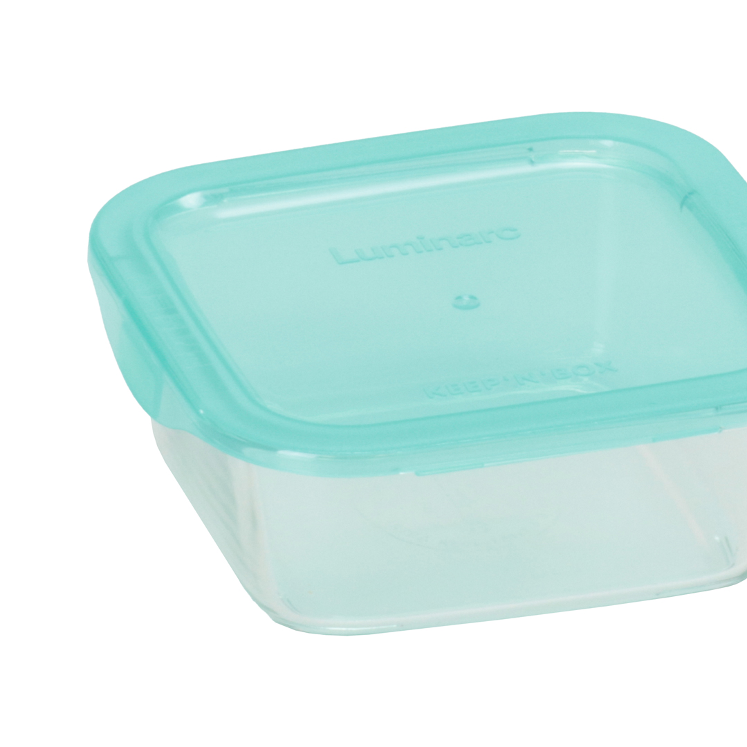 Recipiente Cuad. C/Tapa Plástica 76Cl 