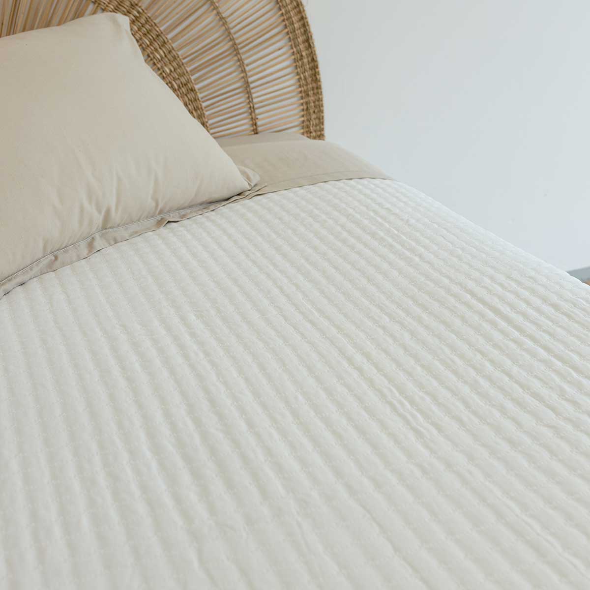 Edred&oacute;n WILD ROMANCE blanco 220x240cm