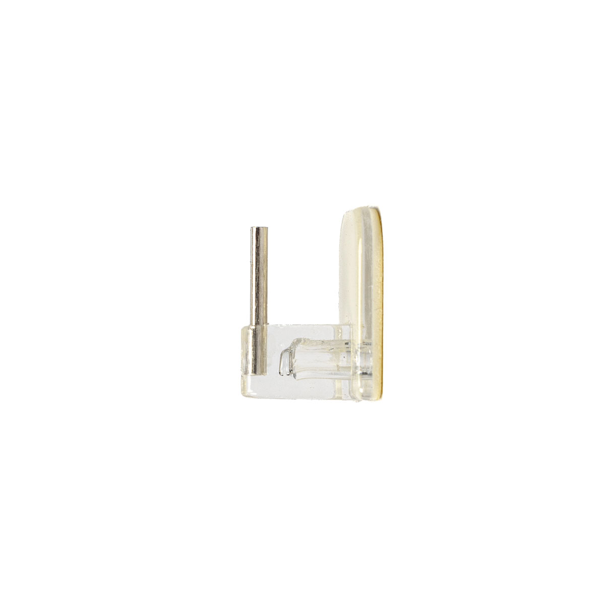 Juego De 4 Soportes Adhesivos Transpar.