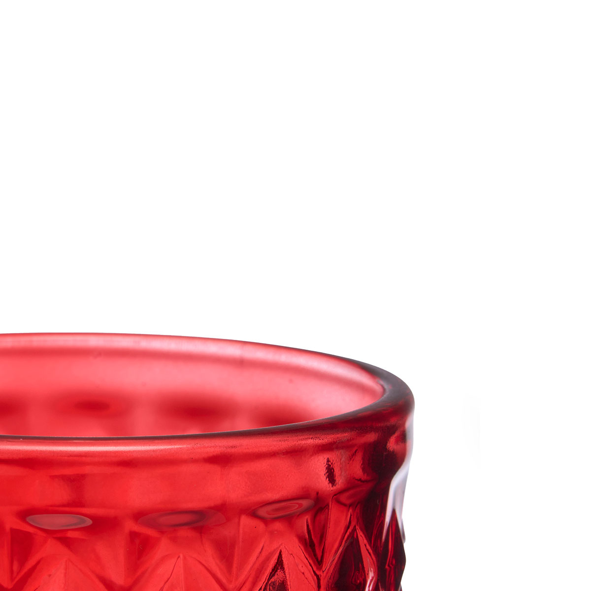 Copa De Vino Diamante Rojo 22cl